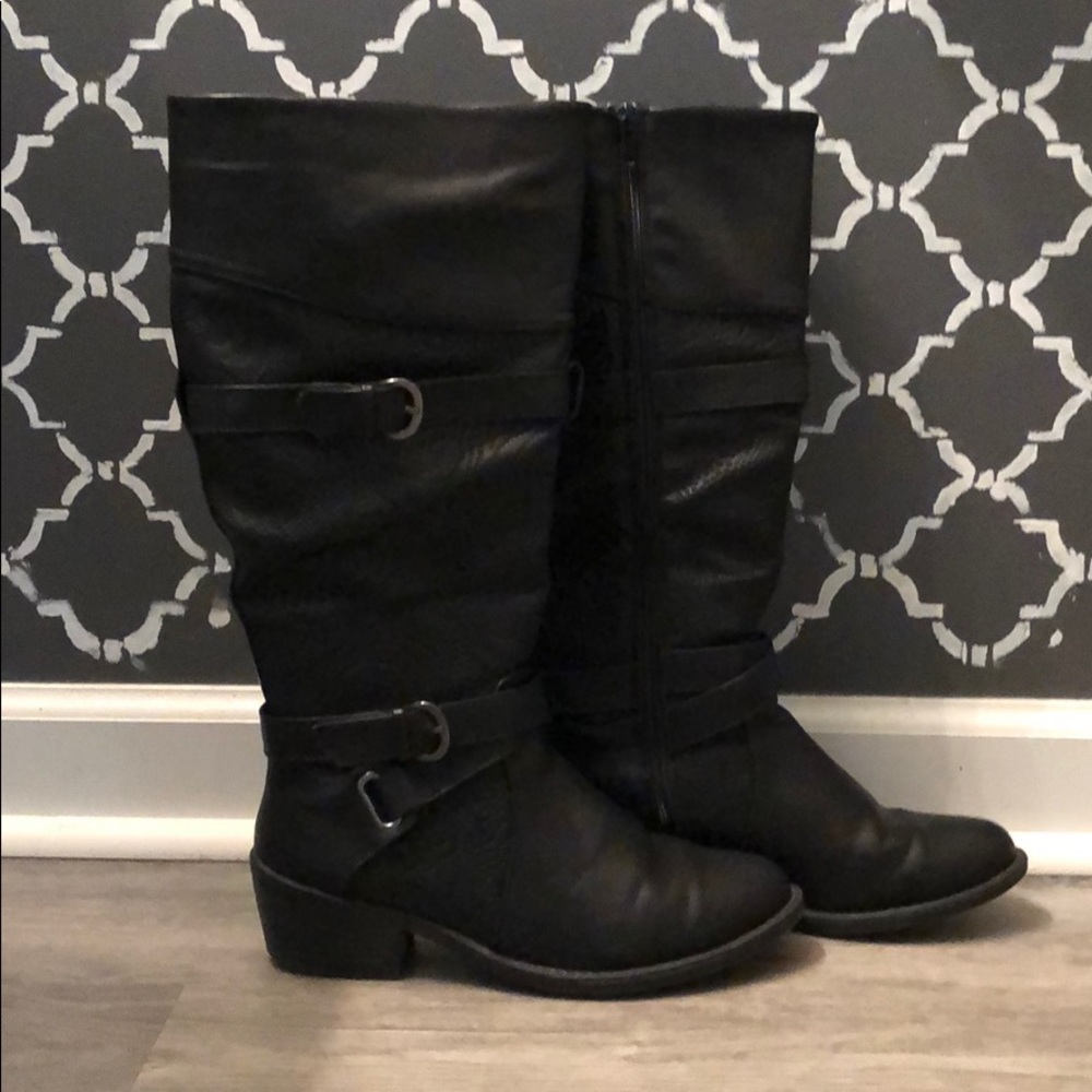 Easy Street Boots Wide Calf